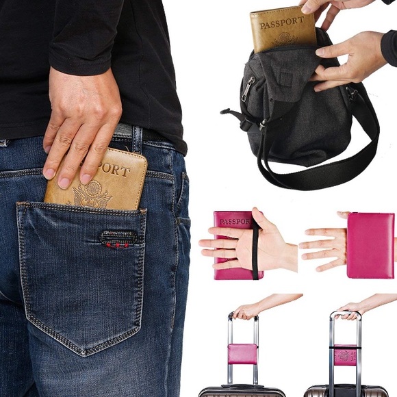 PINK WOMAN’S RFID Passport holder *NWT* - Picture 6 of 7